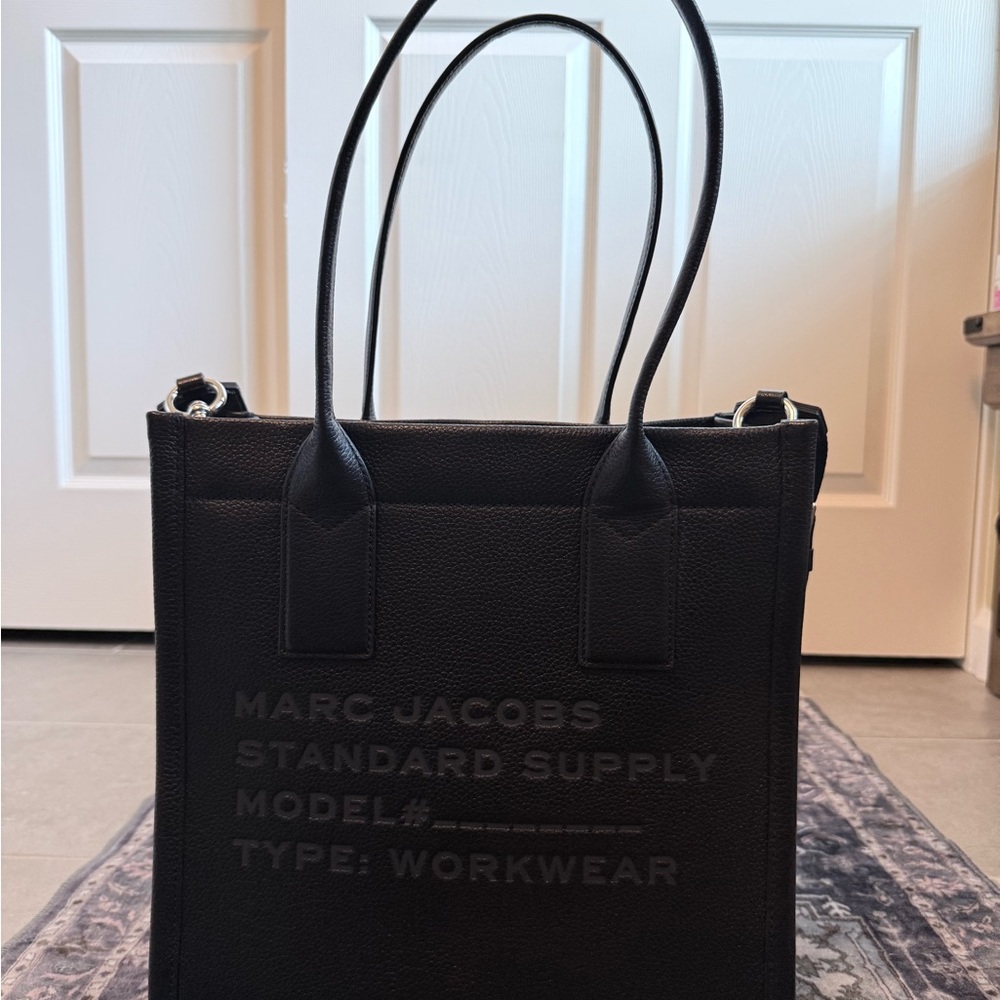 Marc Jacobs Black Workwear Tote